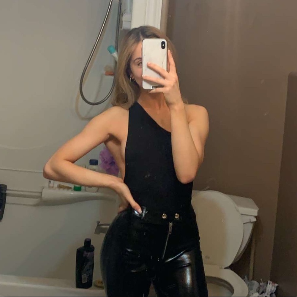 Revolve open back bodysuit